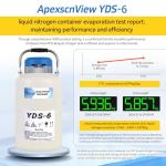 6L Aluminum Cryogenic Liquid Nitrogen Tank