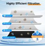 PUREPLUS 10" Whole House Water Filtration System