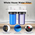 PUREPLUS 10" Whole House Water Filtration System