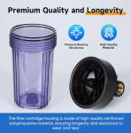 PUREPLUS 10" Whole House Water Filtration System