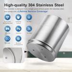 3-Gallon Stainless Steel Gravity Water Filter System