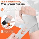 Ultra-Thin Ulnar Wrist Brace for Pain Relief