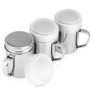3-Pack Stainless Steel Sugar Duster Set