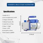 3 Gallon Vacuum Chamber with Pump and Seals