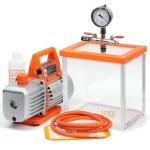 BACOENG 2 Gallon Vacuum Chamber and Pump Kit
