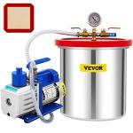 VEVOR 5 Gallon Vacuum Chamber and Pump Set