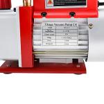 LuckyHigh HVAC A/C Refrigeration Kit with Vacuum Pump