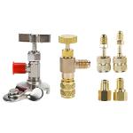 LuckyHigh HVAC A/C Refrigeration Kit with Vacuum Pump