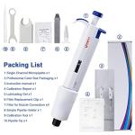 Single-Channel 1-10ML Adjustable Pipettor for Labs