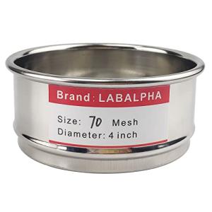 70 Mesh Lab Sieve - 4" Stainless Steel