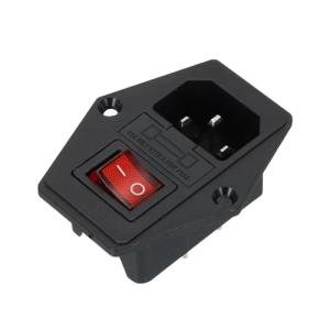 Power Switch 10A 250V AC Rocker Connector