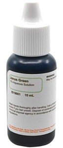 Janus Green Solution, 1% - 15ml, Lab Grade