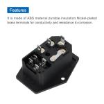 Power Switch 10A 250V AC Rocker Connector