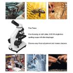 Monocular Biological Microscope 40X-640X for Labs