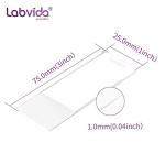 144pcs Frosted Microscope Slides - Super Grade Glass