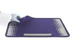 Large Reusable Silicone Lab Mat - Purple/Grey
