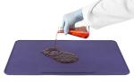 Large Reusable Silicone Lab Mat - Purple/Grey