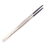 12" Stainless Steel Tweezers with Rubber Coated Tips