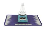 Large Reusable Silicone Lab Mat - Purple/Grey