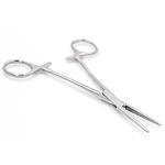 MABIS Locking Kelly Forceps, 5.5" Silver