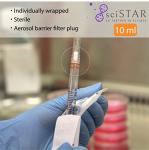 10mL Sterile Disposable Serological Pipettes - Case of 200