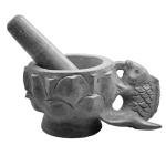 Granite Mortar and Pestle Set – 2 Cup Capacity