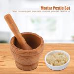 Premium Manual Mortar and Pestle Set for Kitchen