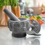 Granite Mortar and Pestle Set – 2 Cup Capacity
