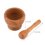 Premium Manual Mortar and Pestle Set for Kitchen