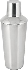 Large Stainless Steel Cocktail Shaker with Strainer