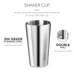Double-Wall Boston Shaker Set - Stainless Steel