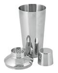 Large Stainless Steel Cocktail Shaker with Strainer