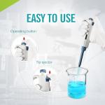 Lichen Adjustable Micropipette 100-1000μl with Tips