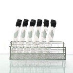 Stainless Steel Test Tube Rack for 24 Tubes