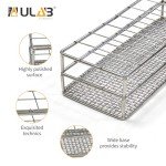 Stainless Steel Test Tube Rack for 24 Tubes