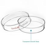 Stonylab 100mm Glass Petri Dish with Lid