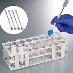 8PCS Stainless Steel Double End Lab Mixing Spoons