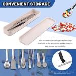 Glarks 14-Piece Capsule Filling Spoon Kit