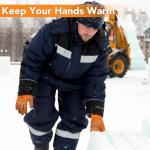 Winter Work Gloves for Men - Waterproof & Insulated
