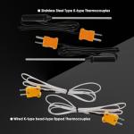 Digital K Type Thermocouple Thermometer for HVAC