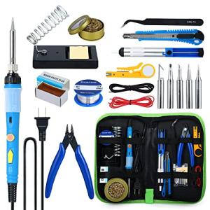 60W Adjustable Temperature Soldering Iron Kit