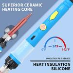 60W Adjustable Temperature Soldering Iron Kit