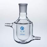 LANTAO 100ml Jacketed Glass Flask Reactor Tool
