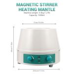 1000ml Magnetic Stirrer Heating Mantle, 350W