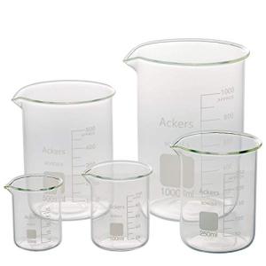 Boro3.3 Griffin Low Form Glass Beaker Set