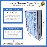 Atomic MERV 11 Air Filter 2-Pack for Ultravation