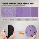 6 Inch Sanding Disc with Hook & Loop Pad