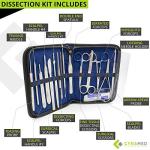 20-Piece Dissection Kit for Biology and Veterinary Students
