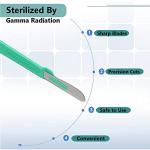 Pack of 10 Sterile Surgical Scalpel Blades #22