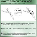 MyMed #20 Disposable Sterile Scalpel Blades - 100 Pack